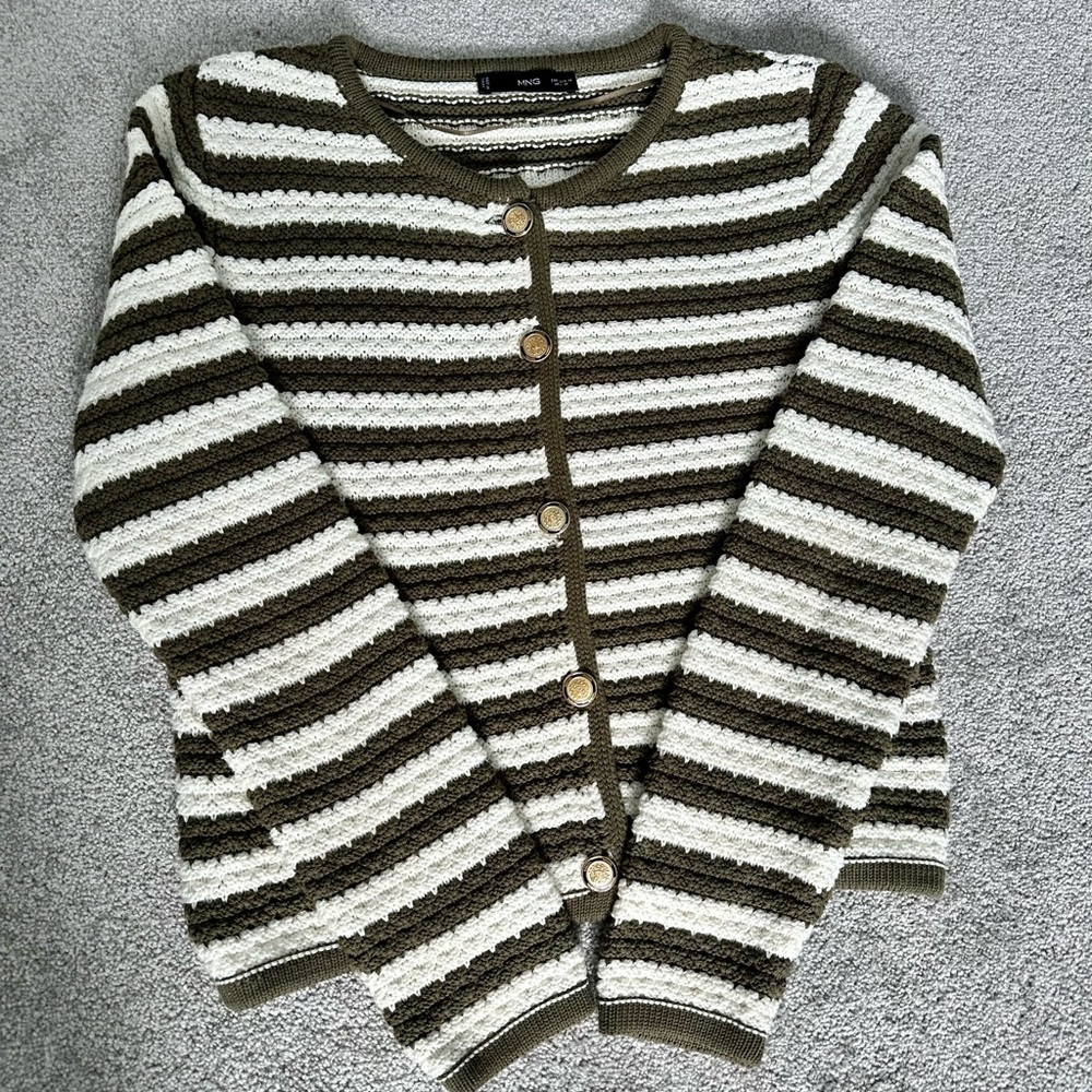 Striped Cardigan Mango